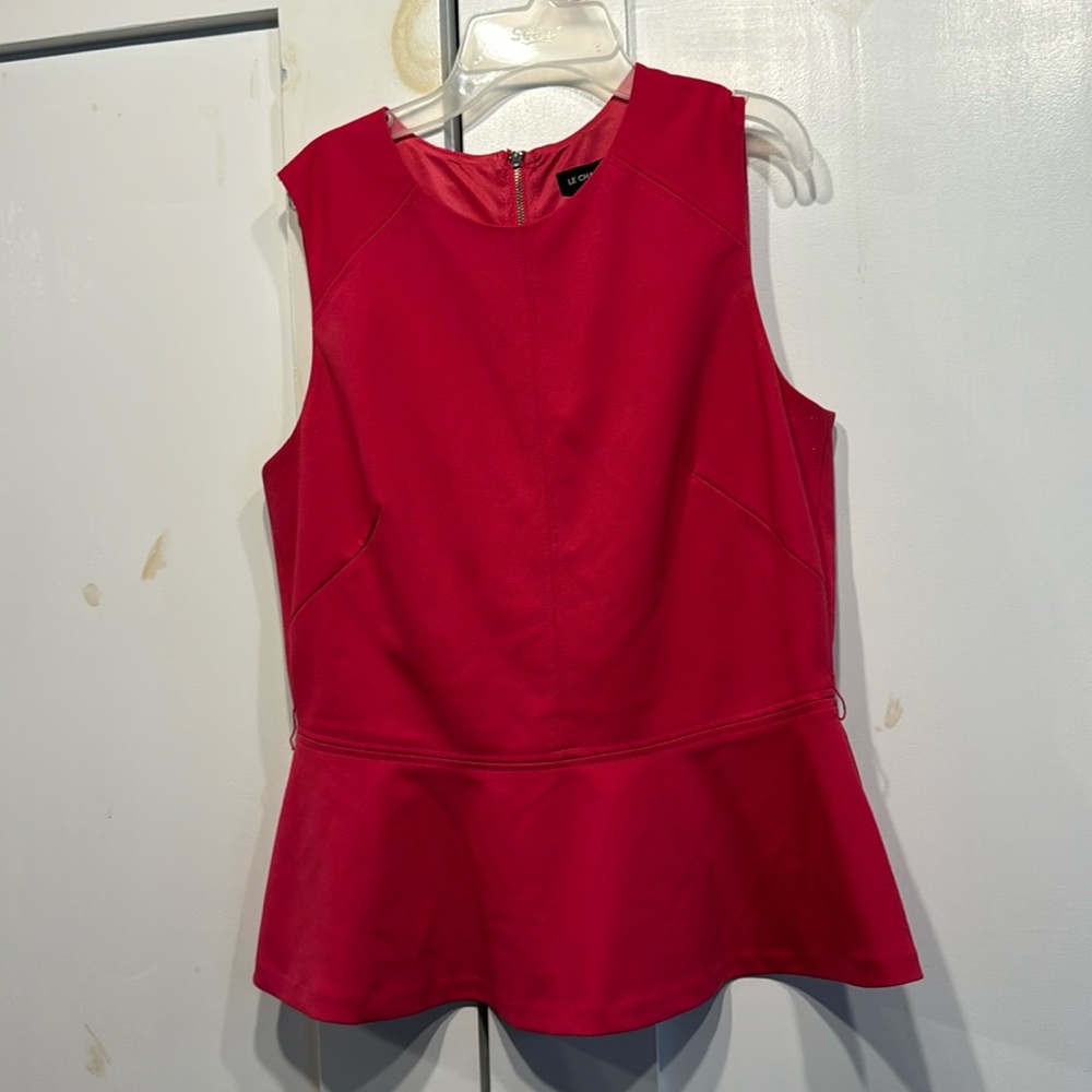Peplum dress top